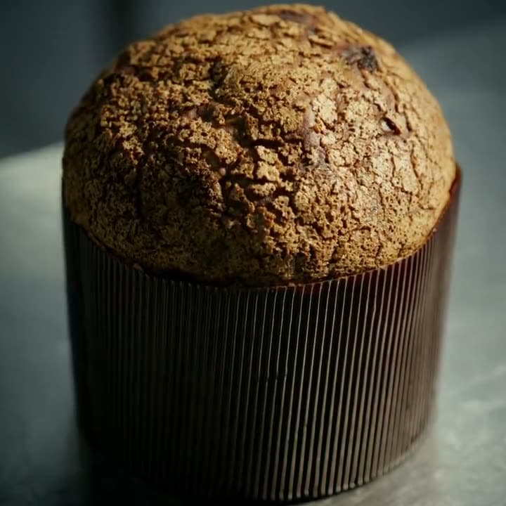 Un panettone artigianale del San Bernardo.