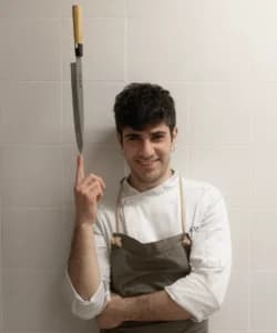 Juri Poli, chef e co-fondatore.